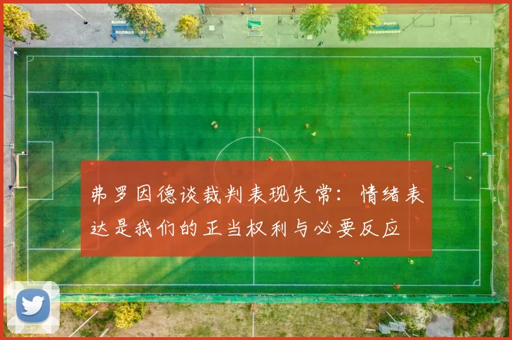 弗罗因德谈裁判表现失常：情绪表达是我们的正当权利与必要反应